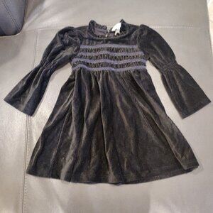 Matilda Jane Black Velvet dress size 4